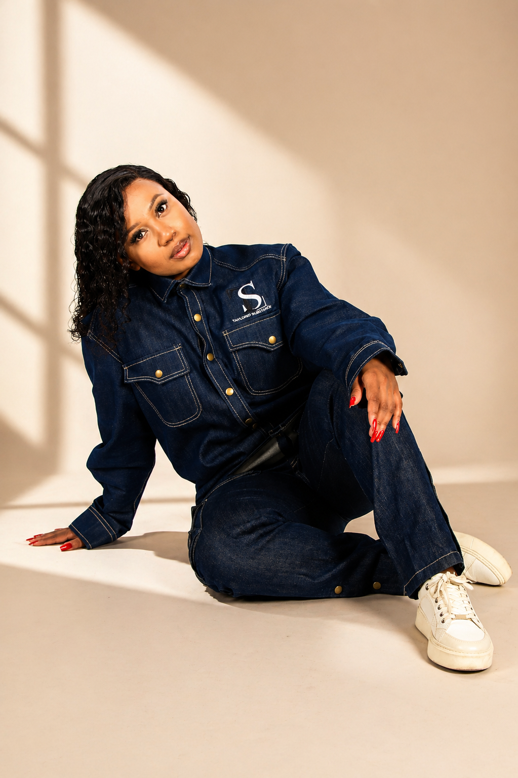 TS Denim Co-ord — Jacket & Trousers