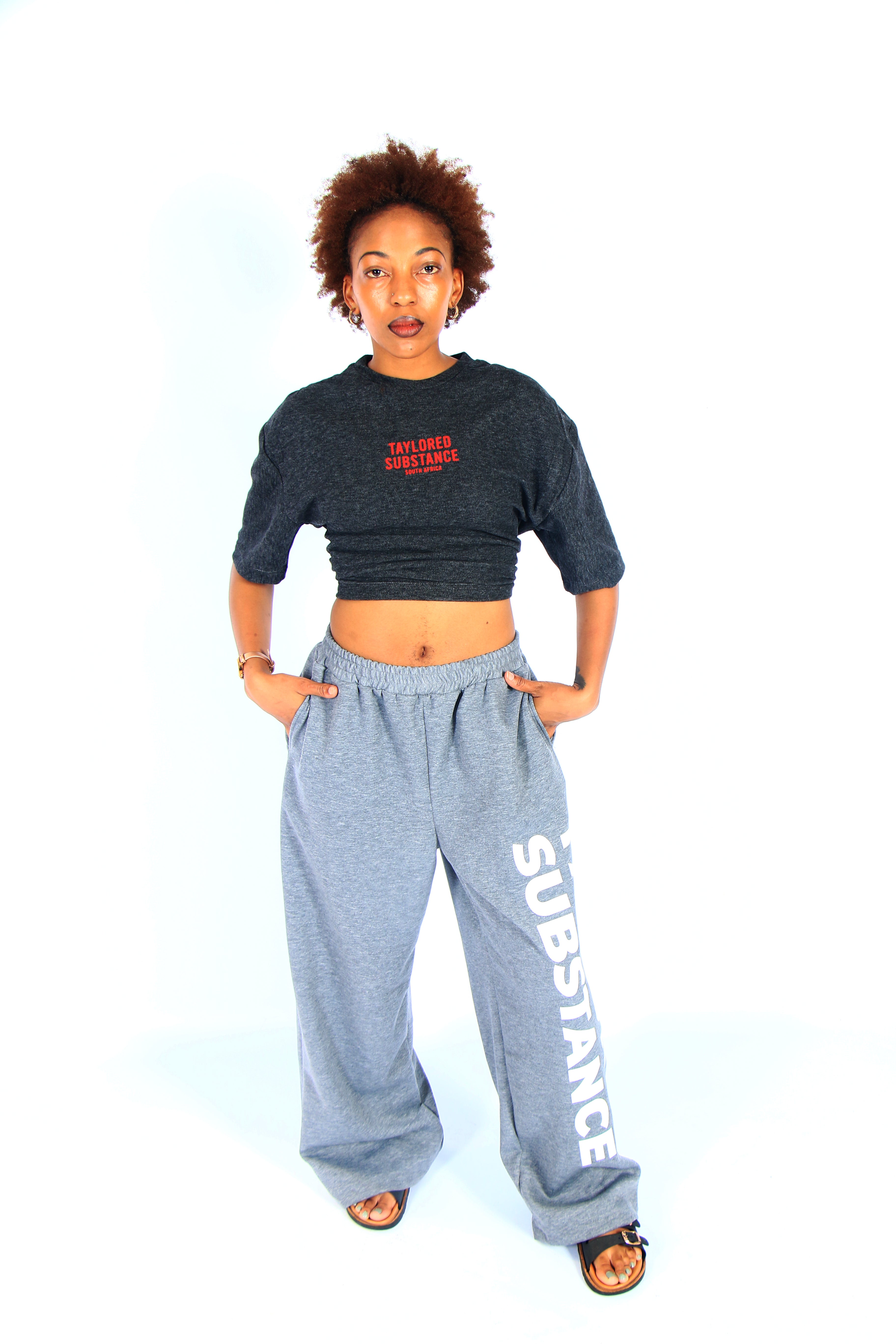 Grey Taylored Substance Sweatpants