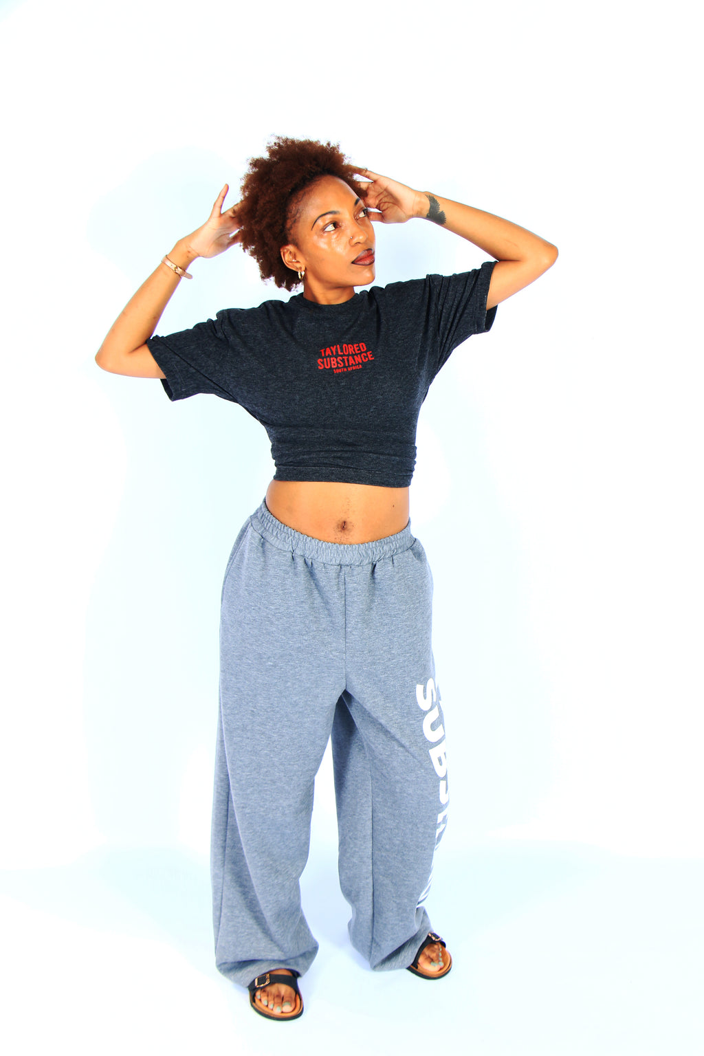 Grey Taylored Substance Sweatpants