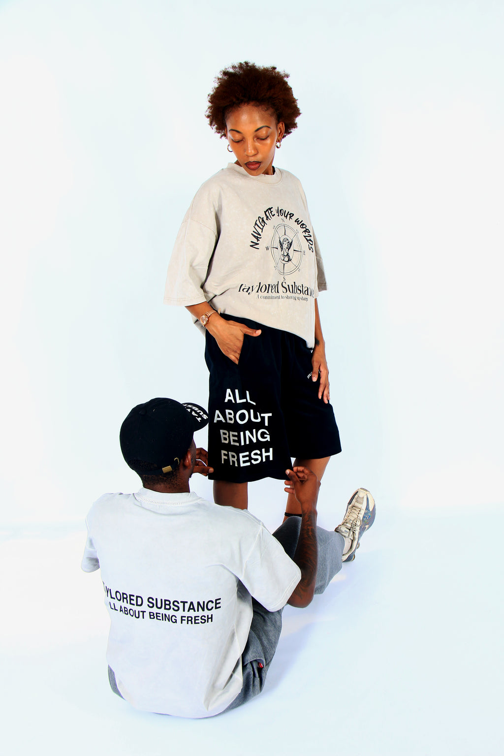 Black Taylored Substance Jots Shorts