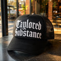 Taylored Substance Black & White Trucker Cap | South African Streetwear