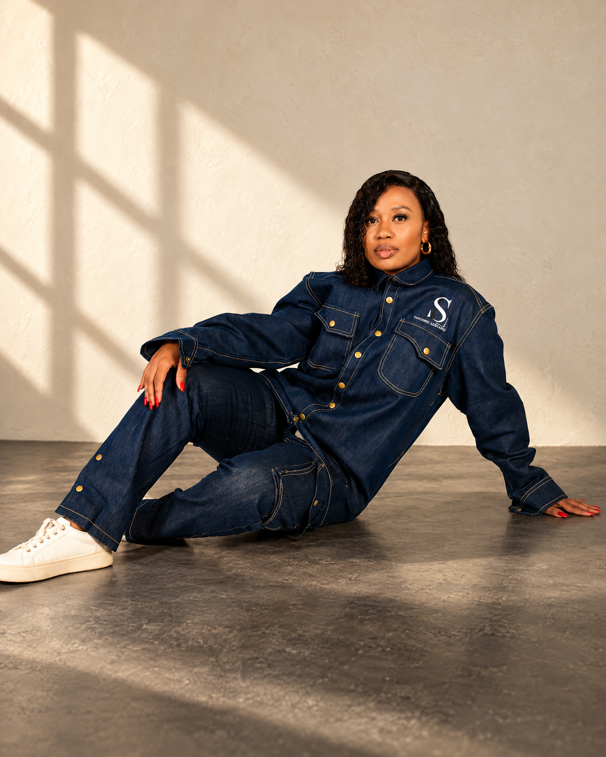 Denim Co-ord Jacket & Trousers
